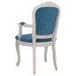 vidaXL Sillas de comedor 2 unidades terciopelo azul 62x59,5x100,5 cm vidaXL Sillas de comedor 2 unidades terciopelo azul 62x59,5x100,5 cm