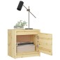 vidaXL Mesitas de noche 2 uds madera maciza de abeto 40x30,5x40 cm vidaXL Mesitas de noche 2 uds madera maciza de abeto 40x30,5x40 cm