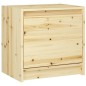 vidaXL Mesitas de noche 2 uds madera maciza de abeto 40x30,5x40 cm vidaXL Mesitas de noche 2 uds madera maciza de abeto 40x30,5x40 cm