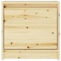 vidaXL Mesitas de noche 2 uds madera maciza de abeto 40x30,5x40 cm vidaXL Mesitas de noche 2 uds madera maciza de abeto 40x30,5x40 cm