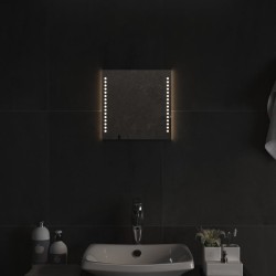vidaXL Espejo de baño con LED 30x30 cm
