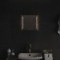 vidaXL Espejo de baño con LED 30x30 cm vidaXL Espejo de baño con LED 30x30 cm