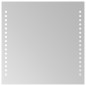 vidaXL Espejo de baño con LED 30x30 cm vidaXL Espejo de baño con LED 30x30 cm