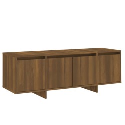 vidaXL Mueble para TV madera contrachapada marrón roble 120x30x40,5 cm