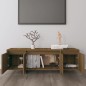 vidaXL Mueble para TV madera contrachapada marrón roble 120x30x40,5 cm