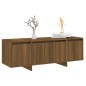 vidaXL Mueble para TV madera contrachapada marrón roble 120x30x40,5 cm