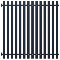 vidaXL Panel de valla acero recubrimiento polvo antracita 170,5x170 cm