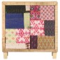 vidaXL Aparador estilo patchwork de madera maciza mango 70x35x75 cm vidaXL Aparador estilo patchwork de madera maciza mango 70x35x75 cm