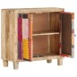 vidaXL Aparador estilo patchwork de madera maciza mango 70x35x75 cm vidaXL Aparador estilo patchwork de madera maciza mango 70x35x75 cm