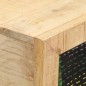 vidaXL Aparador estilo patchwork de madera maciza mango 70x35x75 cm vidaXL Aparador estilo patchwork de madera maciza mango 70x35x75 cm
