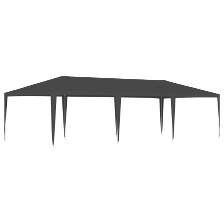vidaXL Carpa profesional para fiestas gris antracita 90 g/m² 4x9 m 