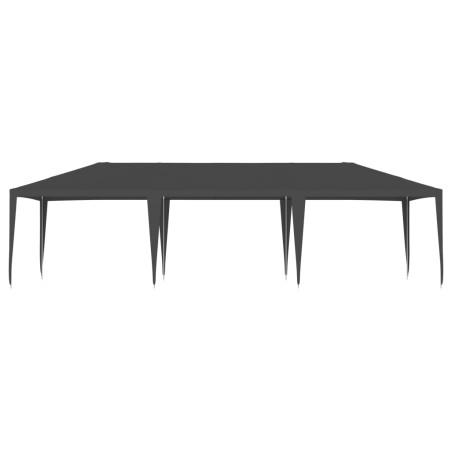 vidaXL Carpa profesional para fiestas gris antracita 90 g/m² 4x9 m 