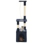 vidaXL Rascador para gatos poste rascador de sisal 109 cm azul oscuro