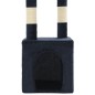 vidaXL Rascador para gatos poste rascador de sisal 109 cm azul oscuro