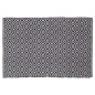 Sealskin Alfombra de baño Trellis negro y blanco 60x90 cm Sealskin Alfombra de baño Trellis negro y blanco 60x90 cm