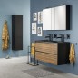 Sealskin Alfombra de baño Trellis negro y blanco 60x90 cm Sealskin Alfombra de baño Trellis negro y blanco 60x90 cm
