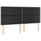 vidaXL Cama box spring colchón y LED cuero sintético negro 180x200 cm vidaXL Cama box spring colchón y LED cuero sintético negro 180x200 cm