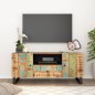 vidaXL Mueble TV madera reciclada y madera contrachapada 105x33,5x46cm vidaXL Mueble TV madera reciclada y madera contrachapada 105x33,5x46cm