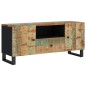 vidaXL Mueble TV madera reciclada y madera contrachapada 105x33,5x46cm vidaXL Mueble TV madera reciclada y madera contrachapada 105x33,5x46cm