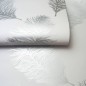 DUTCH WALLCOVERINGS Papel pintado Fawning Feather gris claro DUTCH WALLCOVERINGS Papel pintado Fawning Feather gris claro