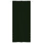 vidaXL Toldo pantalla para balcón tela oxford verde oscuro 120x240 cm