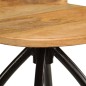 vidaXL Taburetes de cocina 2 unidades madera maciza de mango vidaXL Taburetes de cocina 2 unidades madera maciza de mango