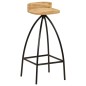 vidaXL Taburetes de cocina 2 unidades madera maciza de mango vidaXL Taburetes de cocina 2 unidades madera maciza de mango