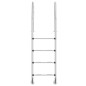 vidaXL Escalera para piscina acero inoxidable 304 54x38x184,5 cm vidaXL Escalera para piscina acero inoxidable 304 54x38x184,5 cm