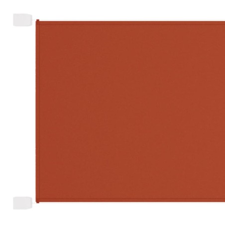 vidaXL Toldo vertical terracota tela oxford 180x800 cm