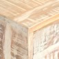 vidaXL Mueble para TV de madera maciza de acacia blanco 140x30x45 cm