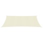 vidaXL Toldo de vela crema HDPE 160 g/m² 2x5 m vidaXL Toldo de vela crema HDPE 160 g/m² 2x5 m
