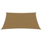vidaXL Toldo de vela gris taupe HDPE 160 g/m² 3,5x4,5 m vidaXL Toldo de vela gris taupe HDPE 160 g/m² 3,5x4,5 m