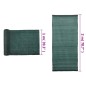 vidaXL Red de privacidad HDPE verde 2x25 m 150 g/m² vidaXL Red de privacidad HDPE verde 2x25 m 150 g/m²