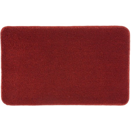 Kleine Wolke Alfombra para baño Relax rojo rubí 60x100 cm