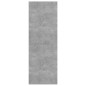vidaXL Mueble TV pared madera contrachapada hormigón 37x37x107 cm