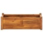 vidaXL Arriate de madera de acacia 76x27,6x25 cm vidaXL Arriate de madera de acacia 76x27,6x25 cm