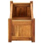 vidaXL Arriate de madera de acacia 76x27,6x25 cm vidaXL Arriate de madera de acacia 76x27,6x25 cm