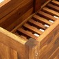 vidaXL Arriate de madera de acacia 76x27,6x25 cm vidaXL Arriate de madera de acacia 76x27,6x25 cm