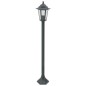 vidaXL Farolas de jardín aluminio verde oscuro E27 110 cm 6 unidades vidaXL Farolas de jardín aluminio verde oscuro E27 110 cm 6 unidades