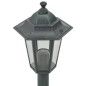 vidaXL Farolas de jardín aluminio verde oscuro E27 110 cm 6 unidades vidaXL Farolas de jardín aluminio verde oscuro E27 110 cm 6 unidades