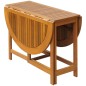 vidaXL Set comedor de jardín plegable 5 piezas madera maciza de acacia vidaXL Set comedor de jardín plegable 5 piezas madera maciza de acacia