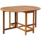 vidaXL Set comedor de jardín plegable 5 piezas madera maciza de acacia vidaXL Set comedor de jardín plegable 5 piezas madera maciza de acacia
