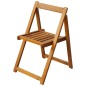 vidaXL Set comedor de jardín plegable 5 piezas madera maciza de acacia vidaXL Set comedor de jardín plegable 5 piezas madera maciza de acacia