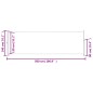 vidaXL Toldo lateral retráctil de jardín gris 140x500 cm vidaXL Toldo lateral retráctil de jardín gris 140x500 cm