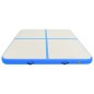 vidaXL Esterilla inflable de gimnasia con bomba PVC azul 200x200x20 cm vidaXL Esterilla inflable de gimnasia con bomba PVC azul 200x200x20 cm