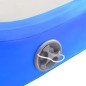 vidaXL Esterilla inflable de gimnasia con bomba PVC azul 200x200x20 cm vidaXL Esterilla inflable de gimnasia con bomba PVC azul 200x200x20 cm