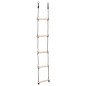 vidaXL Escalera de 5 peldaños madera maciza de pino 210 cm vidaXL Escalera de 5 peldaños madera maciza de pino 210 cm