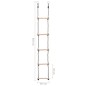 vidaXL Escalera de 5 peldaños madera maciza de pino 210 cm vidaXL Escalera de 5 peldaños madera maciza de pino 210 cm