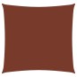 vidaXL Toldo de vela cuadrado tela Oxford terracota 7x7 m vidaXL Toldo de vela cuadrado tela Oxford terracota 7x7 m