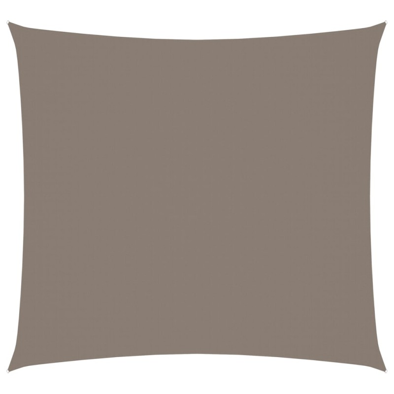 vidaXL Toldo de vela cuadrado tela Oxford gris taupe 2x2 m vidaXL Toldo de vela cuadrado tela Oxford gris taupe 2x2 m